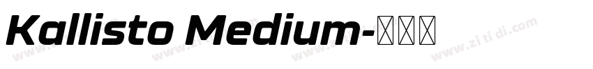 Kallisto Medium字体转换